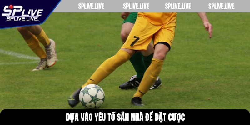 Dựa vào yếu tố sân nhà để đặt cược